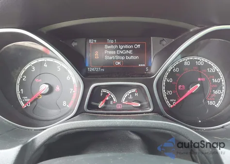 2016 Ford Focus St from USA, damaged, VIN 1FADP3L94GL351050